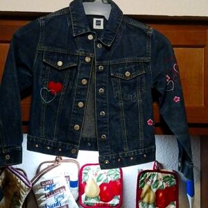 Blue jean jacket size medium